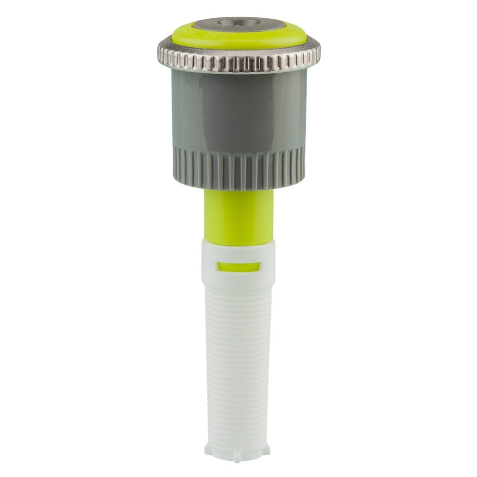 Hunter MP800SR Rotator short range nozzle 360 degree pattern white background close-up side view