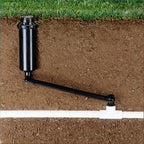 PGP side angle showing underground depth with swing joint attachment 