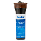 A Hunter 4" Pro-Spray PRS30 irrigation sprinkler body on a solid white background.