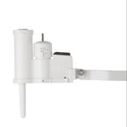 A close-up of a wireless miniclik sensor connector assembly, with a short cylindrical tube, a small cylindrical cap, and a horizontal arm, shown on a plain white background.